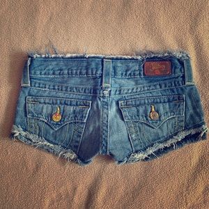 True Religion Women’s Joey Cutoff Shorts